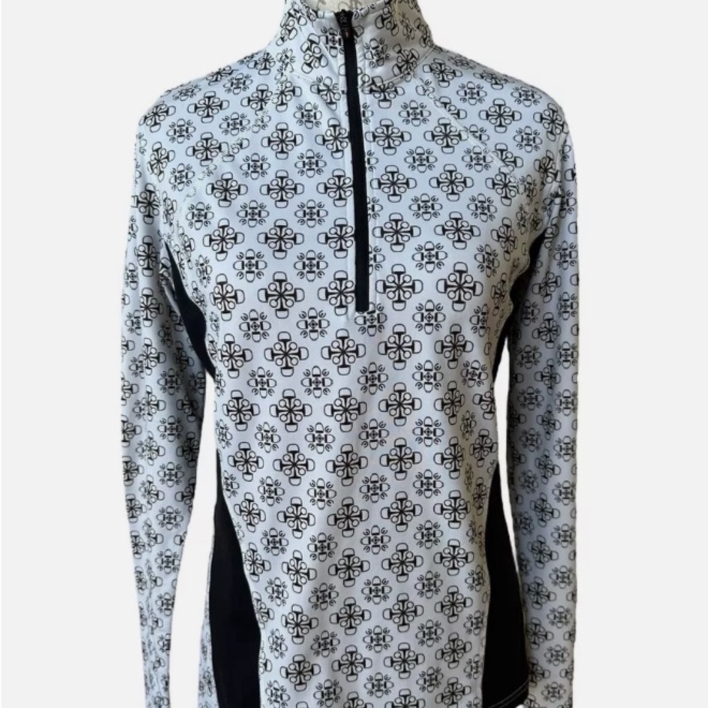 Kerrits long sleeve fleece quarter zip/ up tempo fleece top Medium M